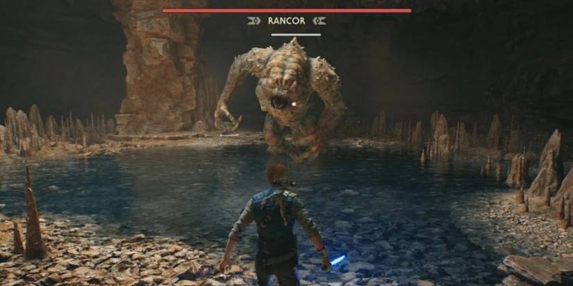 Star Wars Jedi: Survivor Sodden Grotto Rancor Boss Guide