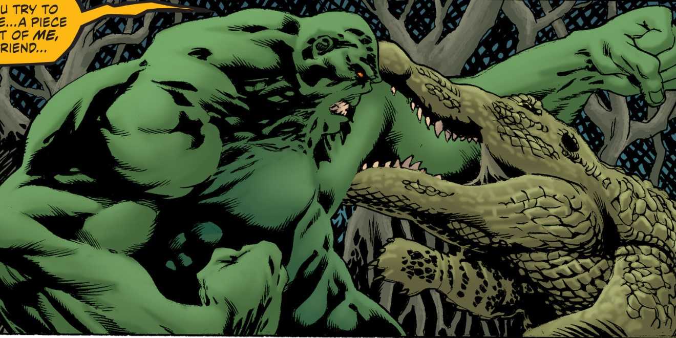 Color Swamp Thing Swamp Thing Series Showrunner Addresses the DCU's Upcoming Movie