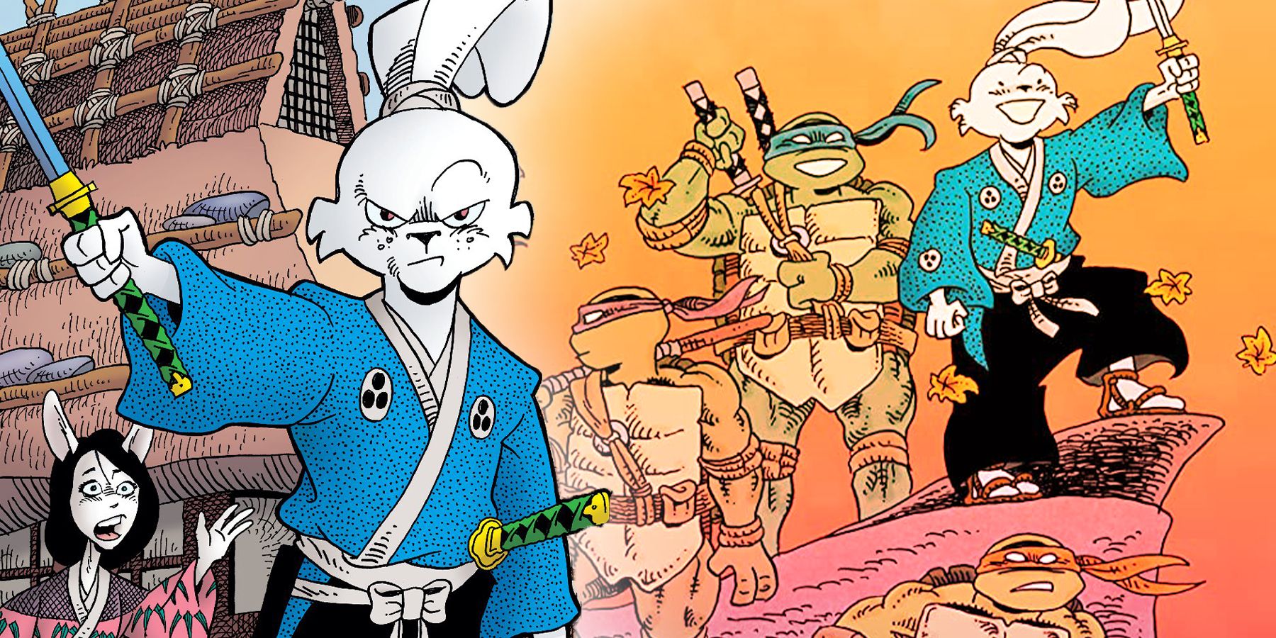 IDW Reunites the Ninja Turtles With Usagi Yojimbo