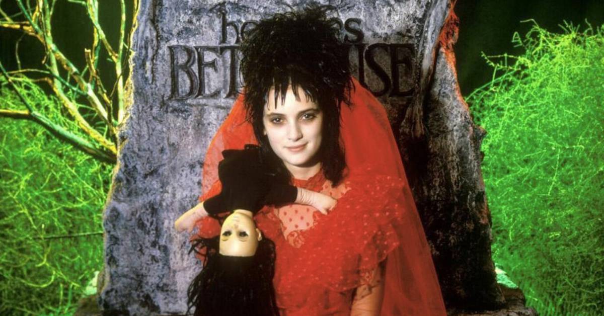 beetlejuice red dress winona ryder Lydia Deetz: Winona Ryder's Stunning Return in Beetlejuice 2 Trailer