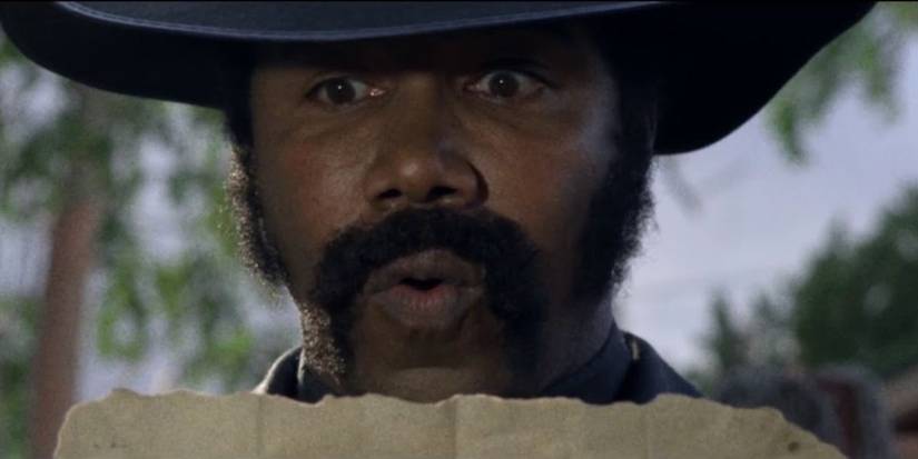 The Outlaw Johnny Black Trailer Borrows From Blazing Saddles
