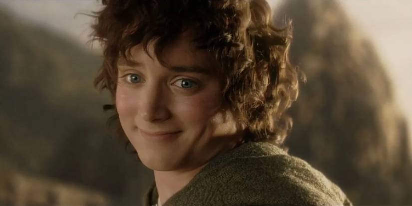 Frodo leaves to go to the Undying Lands in The Lord Of The Rings.