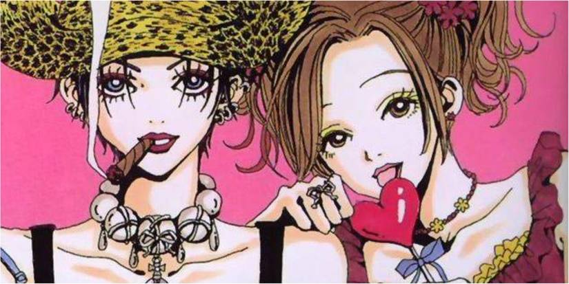 Nana Osaki et Nana Komatsu côte à côte dans le manga Nana.