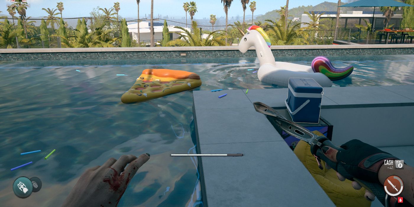 Uma piscina é vista em Dead Island 2