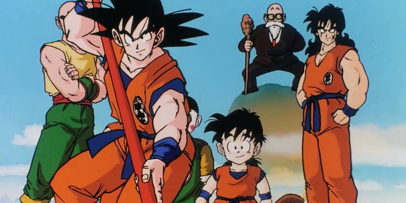 A still features the main characters from Dragon Ball Z in the Cha-La Head-Cha-La opening