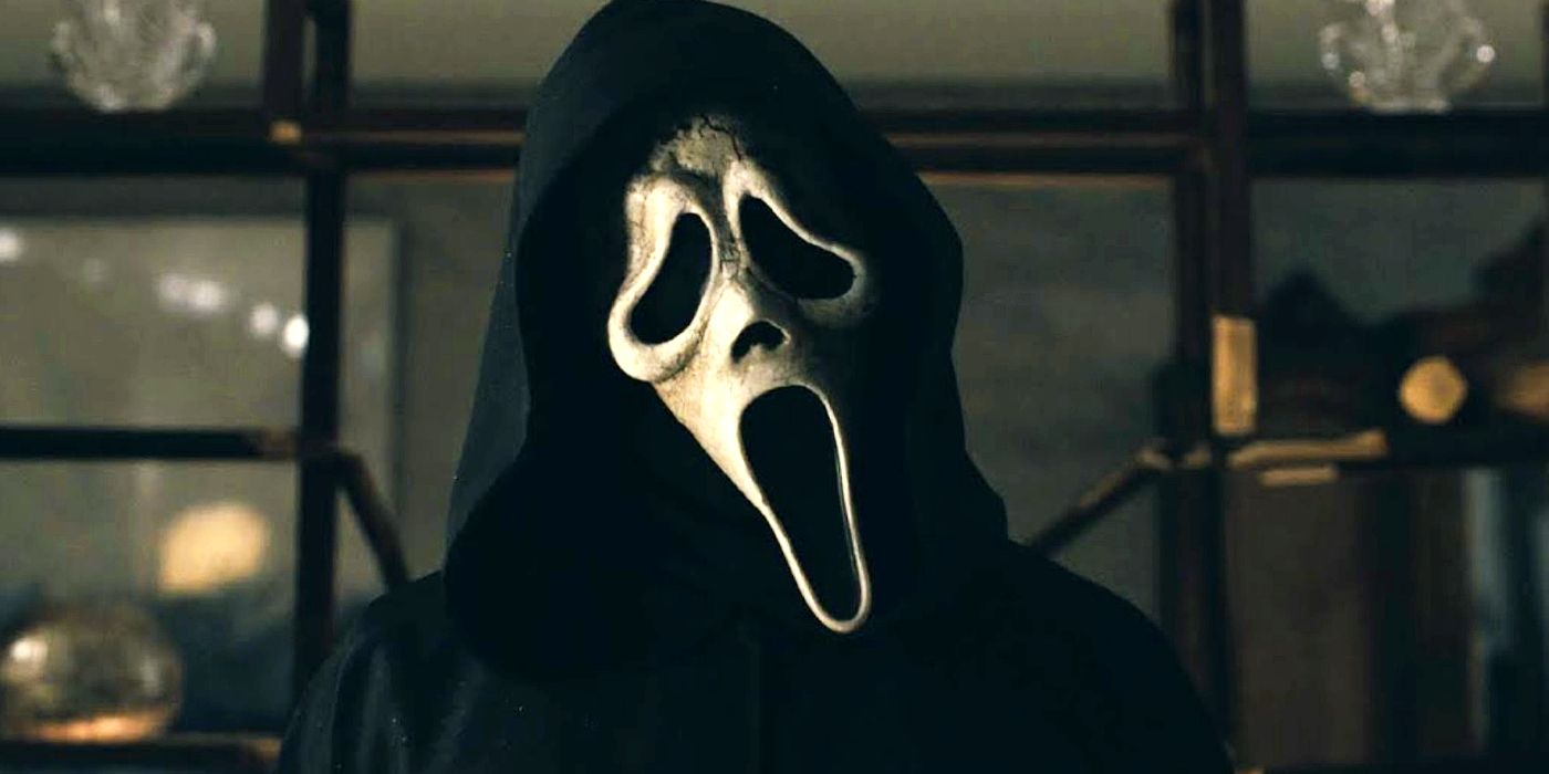 Roger L. Jackson estrela como o assassino mascarado Ghostface em Pânico VI