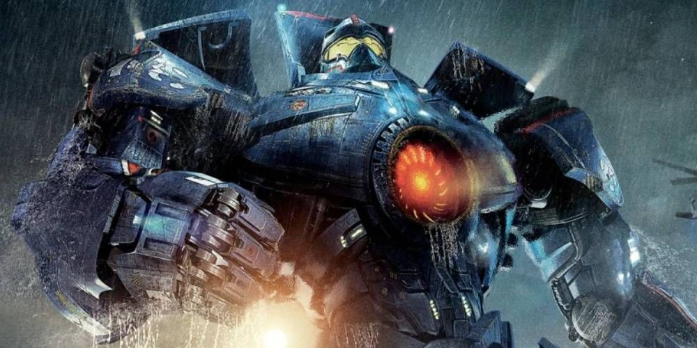 Gipsy Danger enters the fray in Pacific Rim
