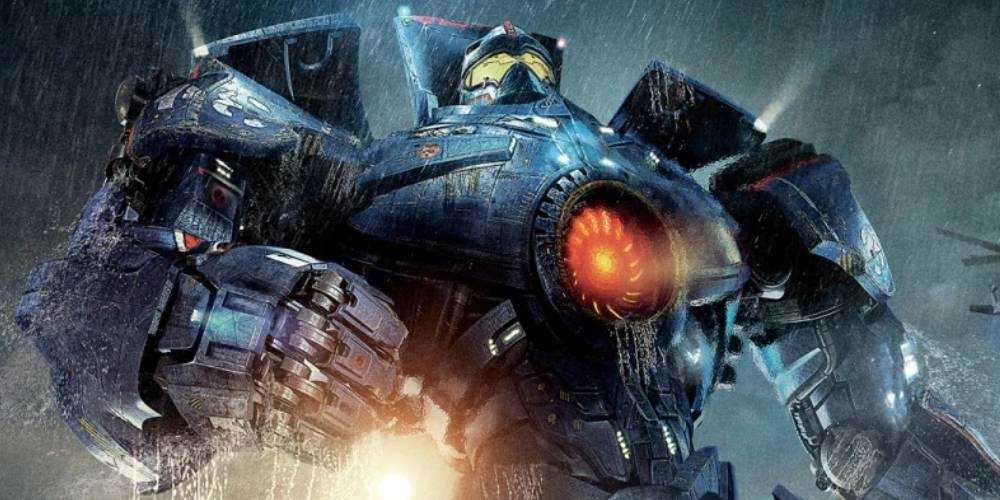 Gipsy Danger enters the fray in Pacific Rim