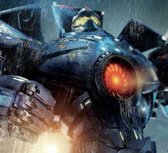 Gipsy Danger enters the fray in Pacific Rim