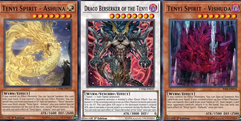 yugioh tenyi cards Tenyi Spirit Nahata - RIRA-EN015 Rare main image 1