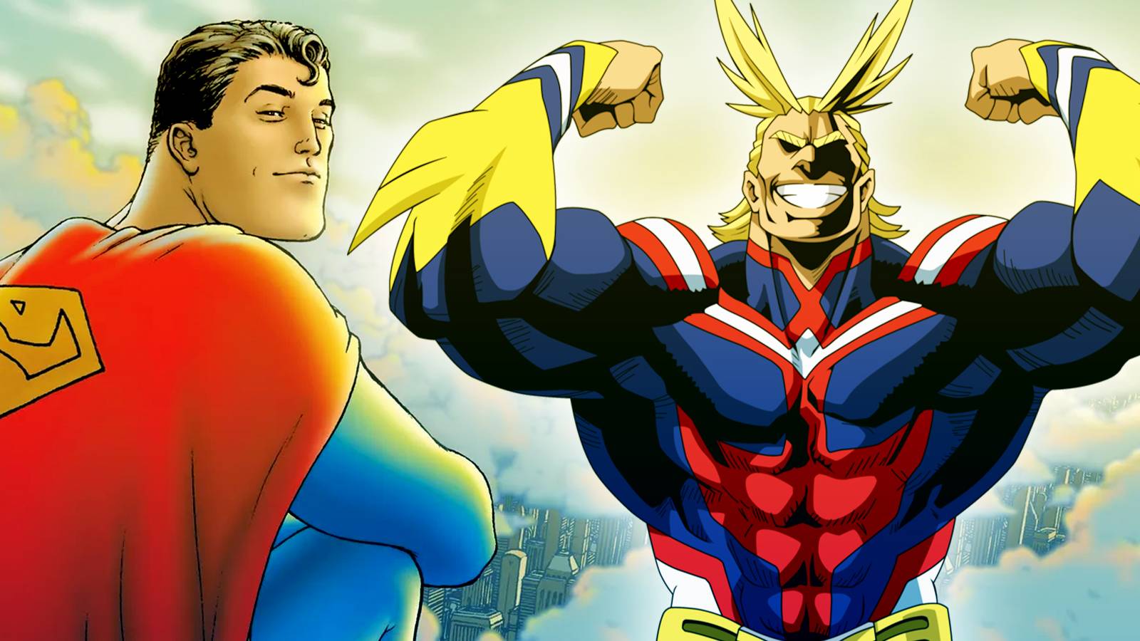 All The Key Difference Between MHA's All Might and Superman
