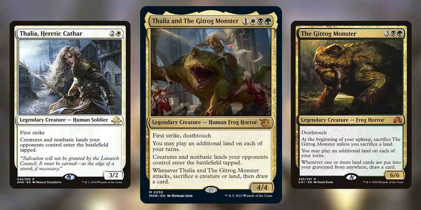 MTG: Thalia and The Gitrog Monster Is a Punishingly Strong Commander MTG: Thalia and The Gitrog Monster Is a Punishingly Strong Commander