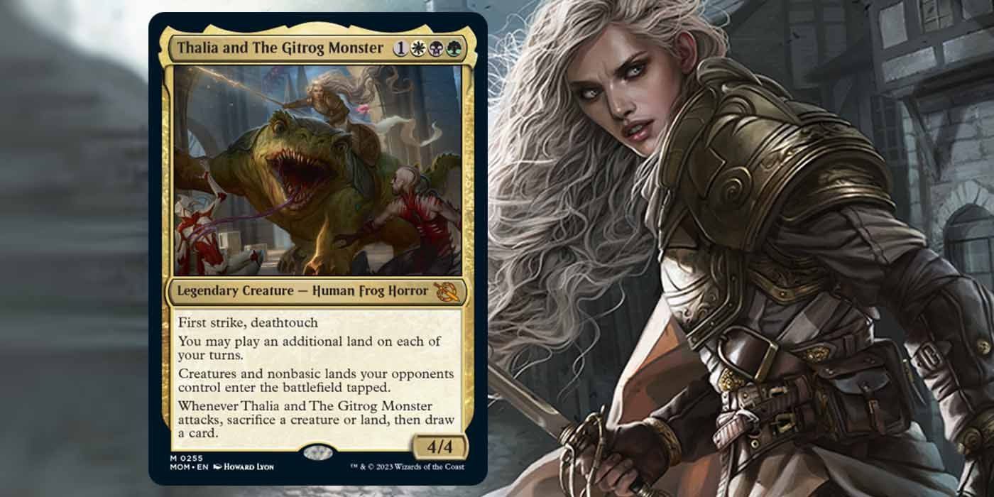 mtg thalia and the gitrog monster commander deck MTG Magic the Gathering Commander Deck main image 0