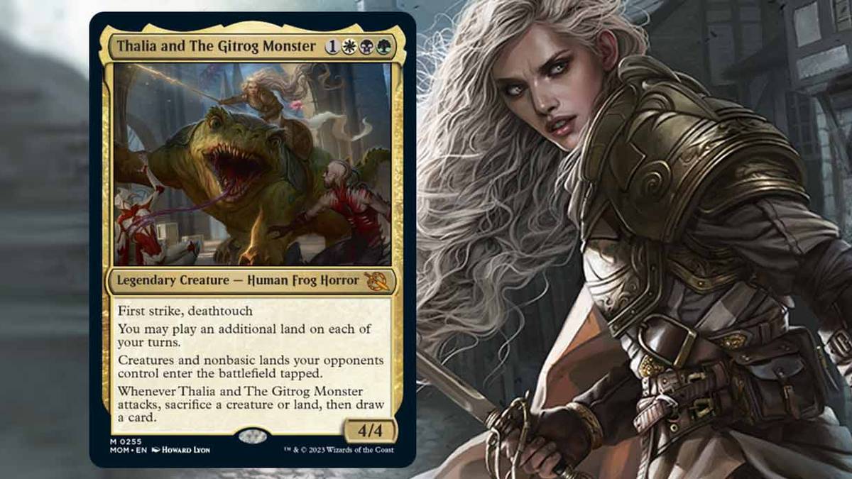 thalia mtg cards Magic The Gathering: and The Gitrog Monster Pin Card Monster Games Legendary Creature thalia mtg cards And The