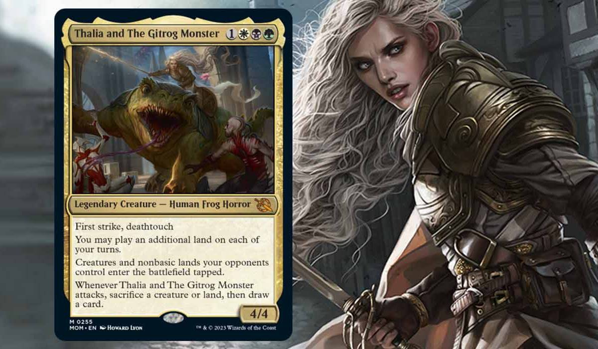 MTG: Thalia and The Gitrog Monster Is a Punishingly Strong Commander MTG: Thalia and The Gitrog Monster Is a Punishingly Strong Commander