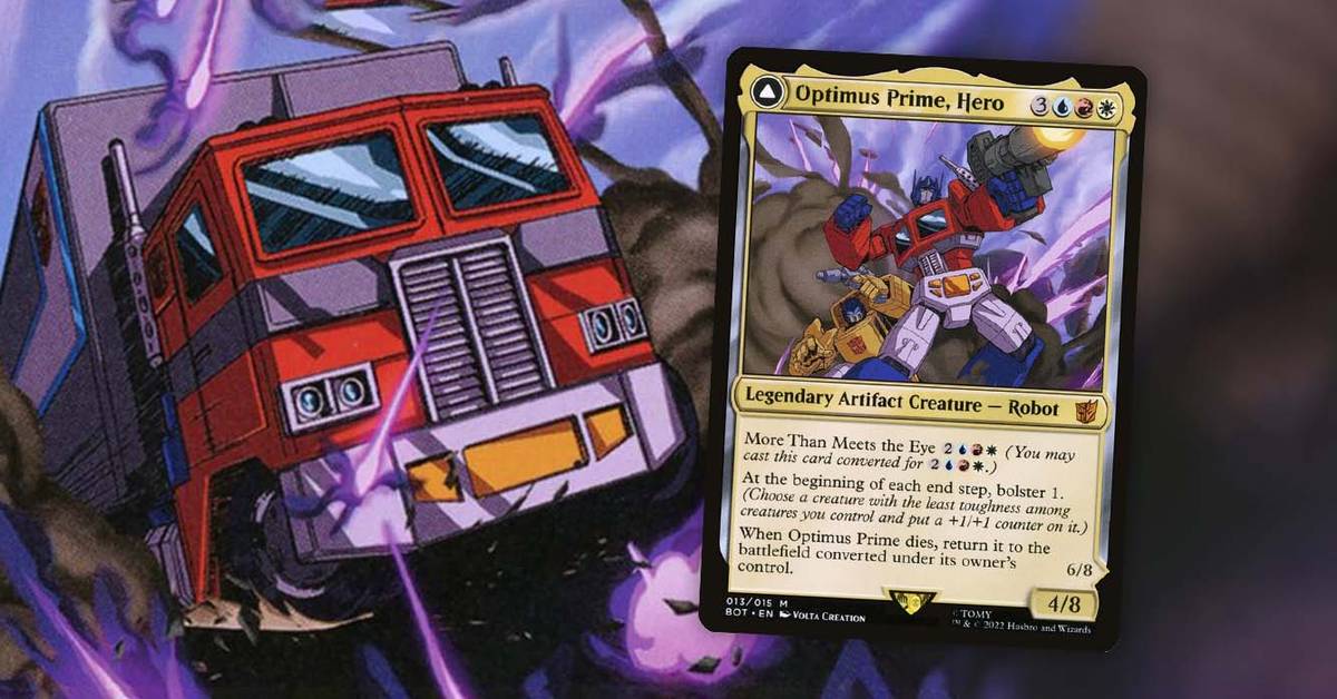 MTG's Transformers Optimus Prime Card Is Extremely Powerful in Commander