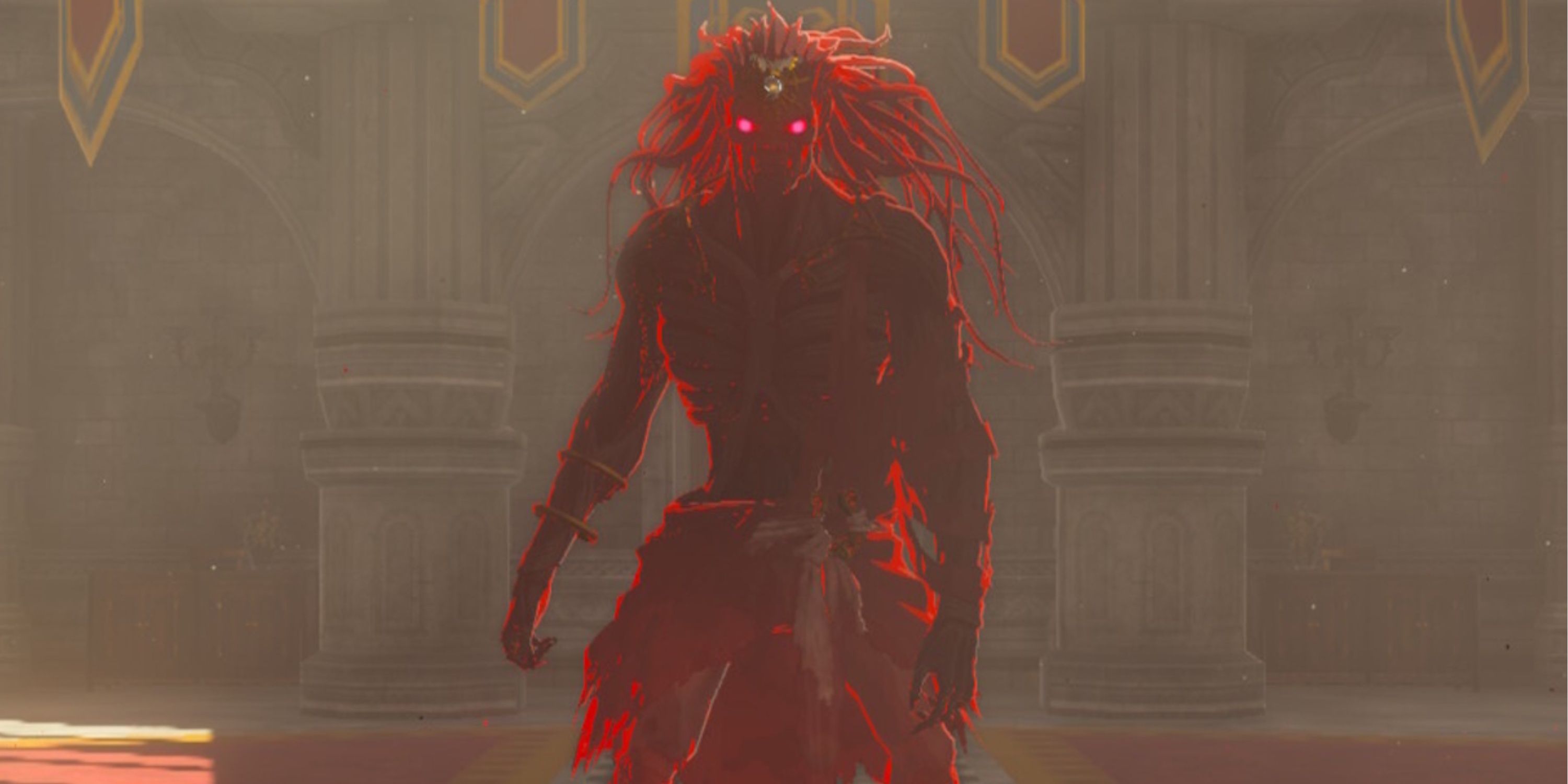 Phantom Ganon está en el castillo de The Legend of Zelda: Tears of the Kingdom.