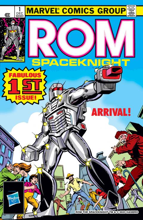 Hasbro's Rom Returns to Marvel For a Massive Omnibus Program