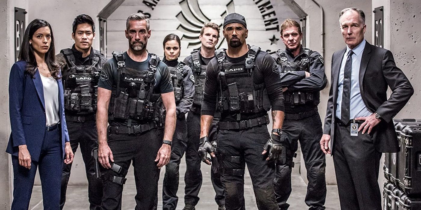 The cast of SWAT