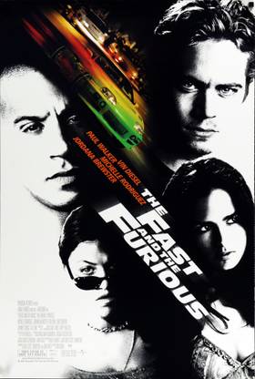 The Fast and the Furious Film Poster
