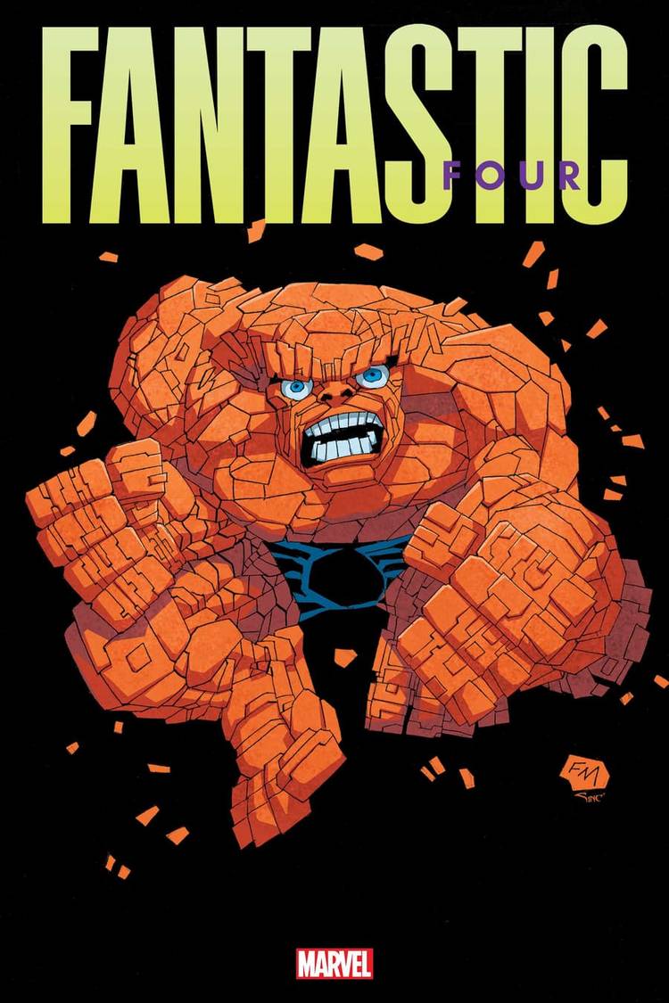 Frank Miller does a variant cover of the Thing