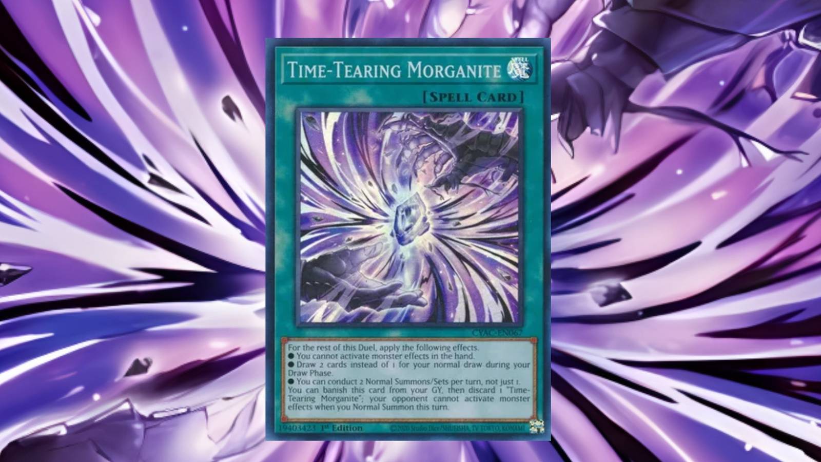 Yu-Gi-Oh!'s Time-Tearing Morganite Is Literally Game-changing Yu-Gi-Oh!'s Time-Tearing Morganite Is Literally Game-changing