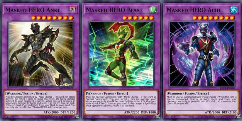 Yu-Gi-Oh!'s Masked HERO Archetype Needs Kamen Rider Support Cards Yu-Gi-Oh!'s Masked HERO Archetype Needs Kamen Rider Support Cards