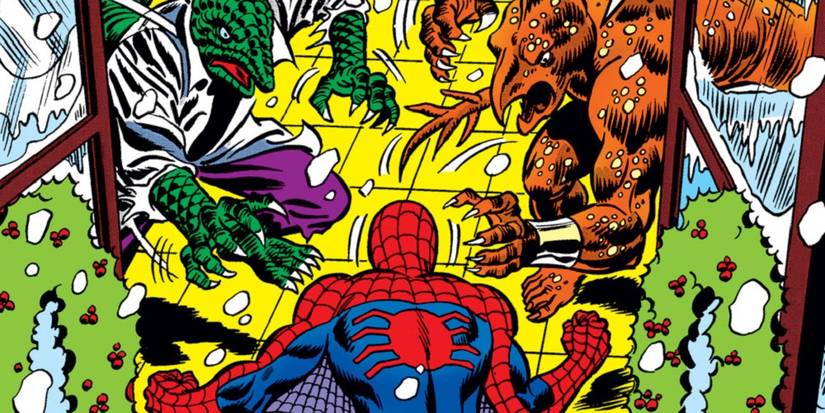 Best Spider-Man Vs. Lizard Battles In Marvel COmics