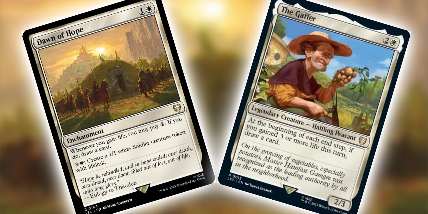 MtG: Tales of Middle Earth Introduced Some Great White Card Draw