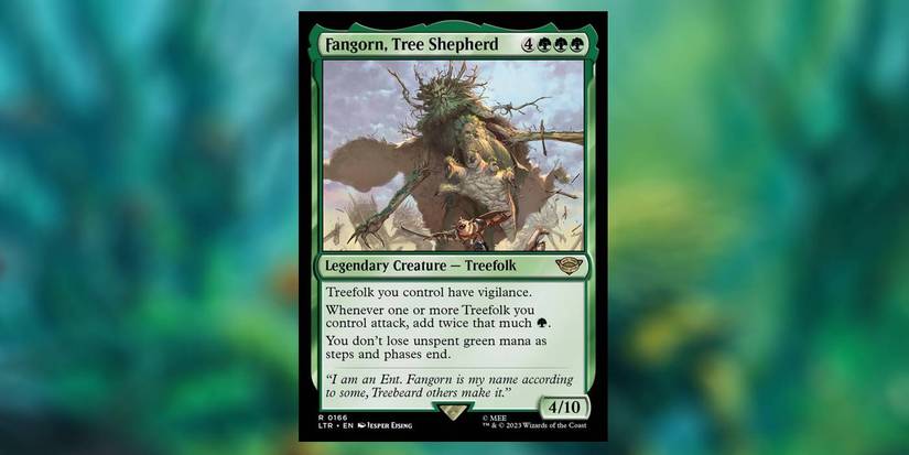 MTG: LotR's Fangorn, Tree Shepherd Supercharges Treefolk MTG: LotR's Fangorn, Tree Shepherd Supercharges Treefolk
