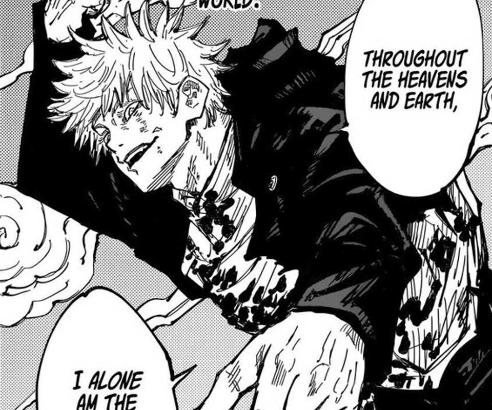 Gojo Awawkened The 25 Best Jujutsu Kaisen Manga Panels