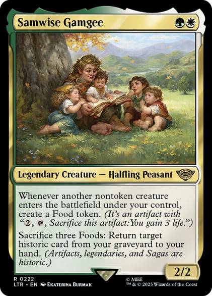 MtG: How to Build A Food-Based Commander Deck With Samwise Gamgee MtG: How to Build A Food-Based Commander Deck With Samwise Gamgee