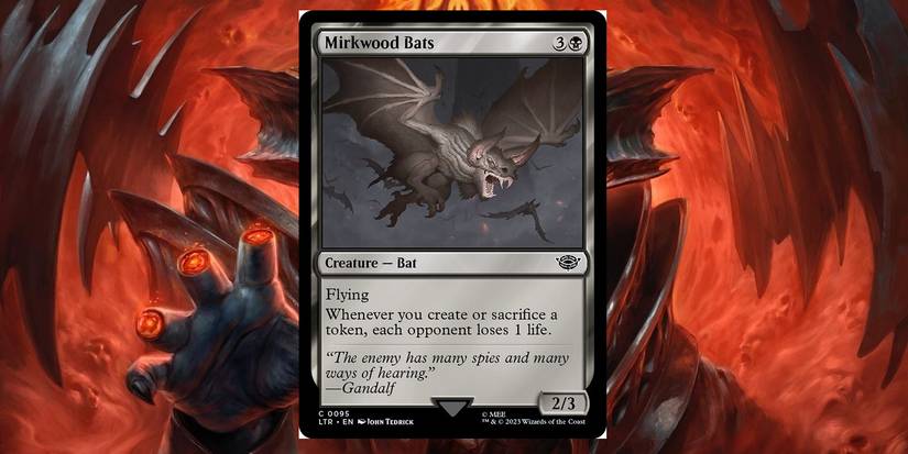 mtg cards like mirkwood bats MTG TCG Mirkwood Bats C 0546 LTR Foil NM – True Believers Gaming and  Collectibles main image 1