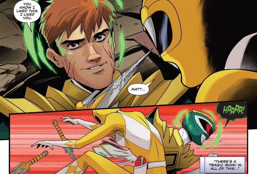 MMPR Has Set Free an New and Evil Green Ranger