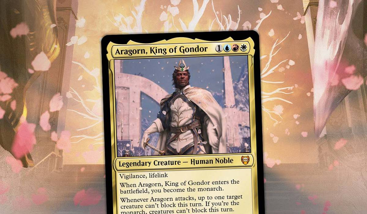 LotR: Aragorn, King of Gondor Brings Back MTG's Monarchy