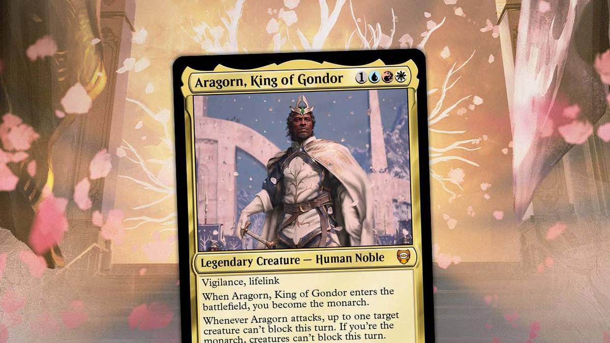 LotR: Aragorn, King of Gondor Brings Back MTG's Monarchy LotR: Aragorn, King of Gondor Brings Back MTG's Monarchy