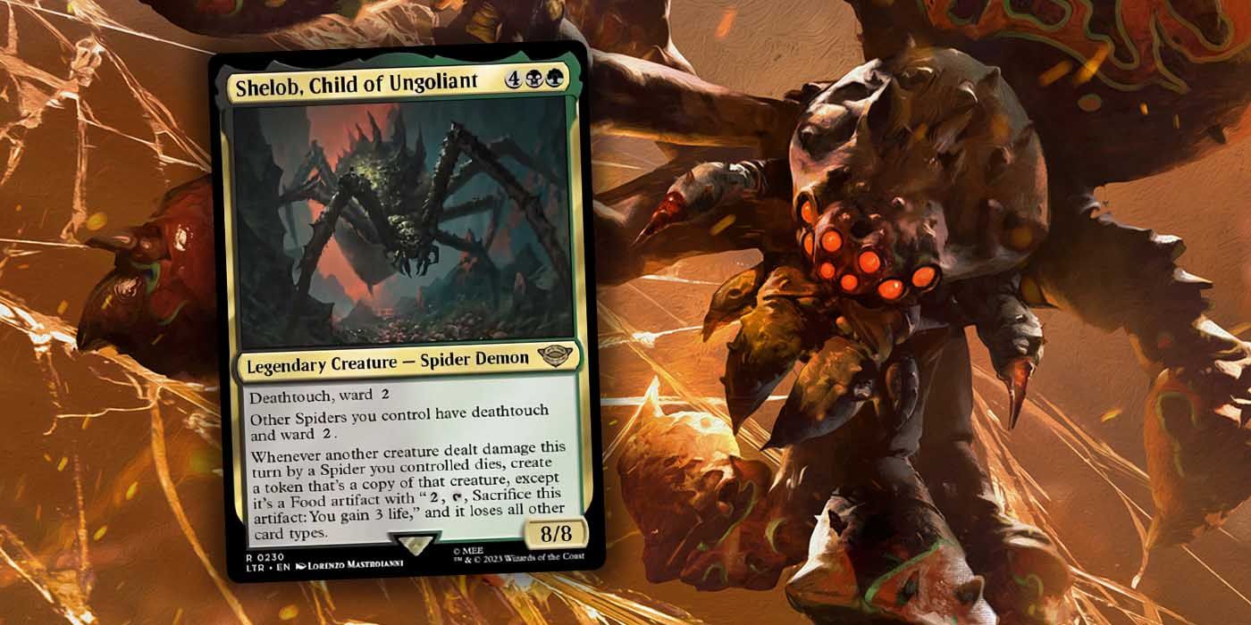 LotR's Shelob is MTG's Best Spider Yet LotR's Shelob is MTG's Best Spider Yet