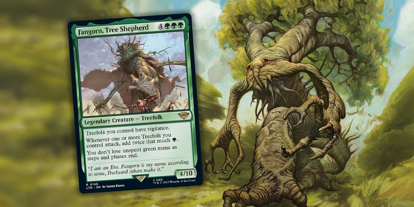 MTG: LotR's Fangorn, Tree Shepherd Supercharges Treefolk MTG: LotR's Fangorn, Tree Shepherd Supercharges Treefolk