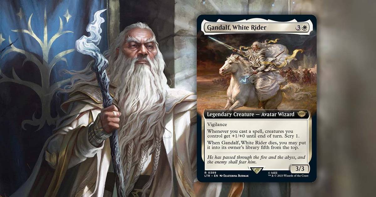 mtg gandalf cards the Grey - Single Card Whenever the Ring tempts you Gandalf, Spark Starter - The