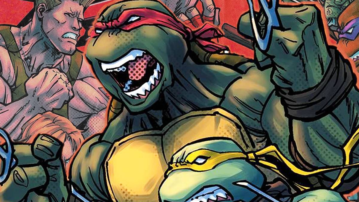 TMNT's Raphael May be Corrupted by Street Fighter's Bison