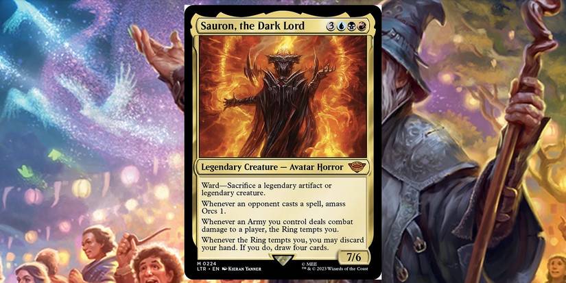lord cards mtg Orc Army - Sauron, the Dark Lord main image 0