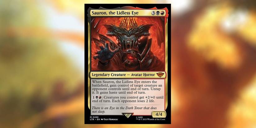 MtG: The Best Sauron Card In Tales Of Middle-earth MtG: The Best Sauron Card In Tales Of Middle-earth