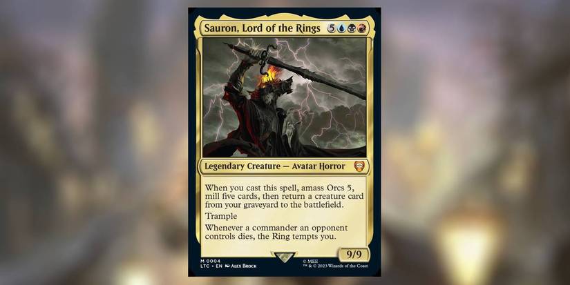 MtG: The Best Sauron Card In Tales Of Middle-earth