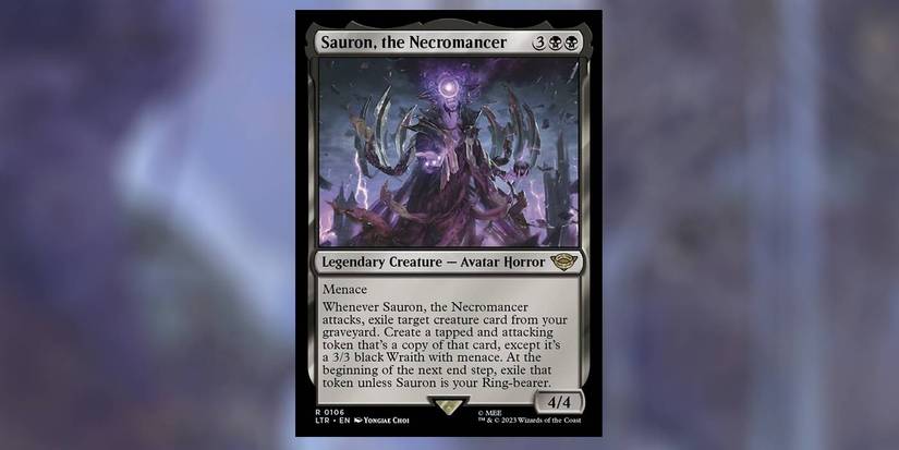 MtG: The Best Sauron Card In Tales Of Middle-earth MtG: The Best Sauron Card In Tales Of Middle-earth