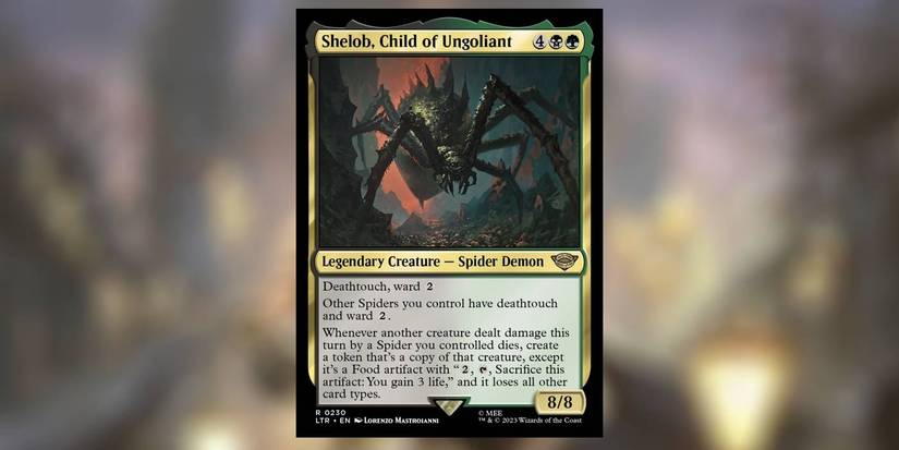 LotR's Shelob is MTG's Best Spider Yet LotR's Shelob is MTG's Best Spider Yet