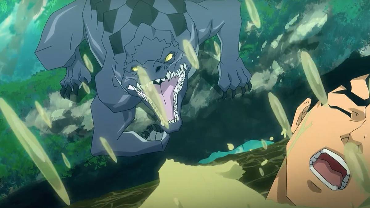 EXCLUSIVE: Skull Island Takes Croc on a High-Speed Chase in Intense Clip