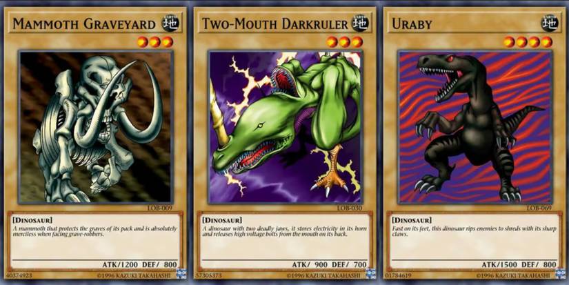 These Old Yu-Gi-Oh! Dinosaurs Are Perfect Candidates For Transcendosaurus Upgrades These Old Yu-Gi-Oh! Dinosaurs Are Perfect Candidates For Transcendosaurus Upgrades