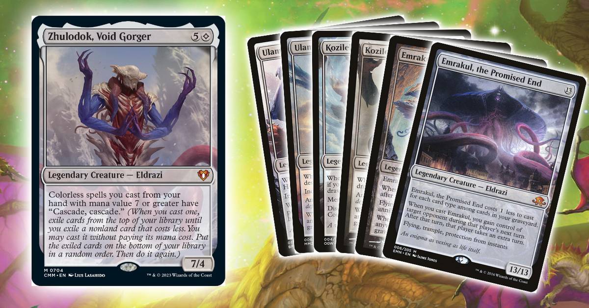 The New MtG Eldrazi Commander Zhulodok, Void Gorger Creates A Lore Problem