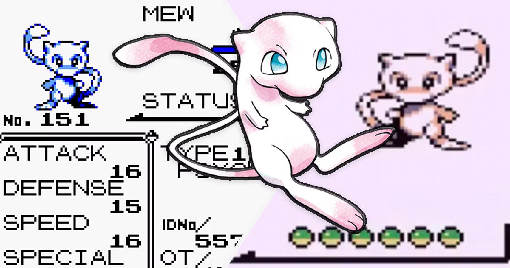 How Mew Was Secretly Programmed Into Pokémon Red and Green