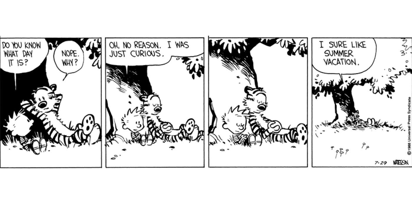 10 Hilarious Calvin and Hobbes Comics About Doing Homework